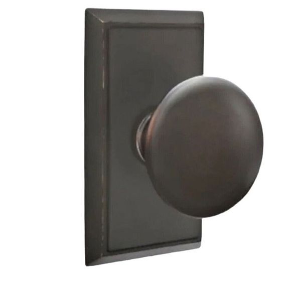 Emtek 8521PUS10B Oil Rubbed Bronze Dummy Door Handle Pull NEW See Details - Picture 1 of 9